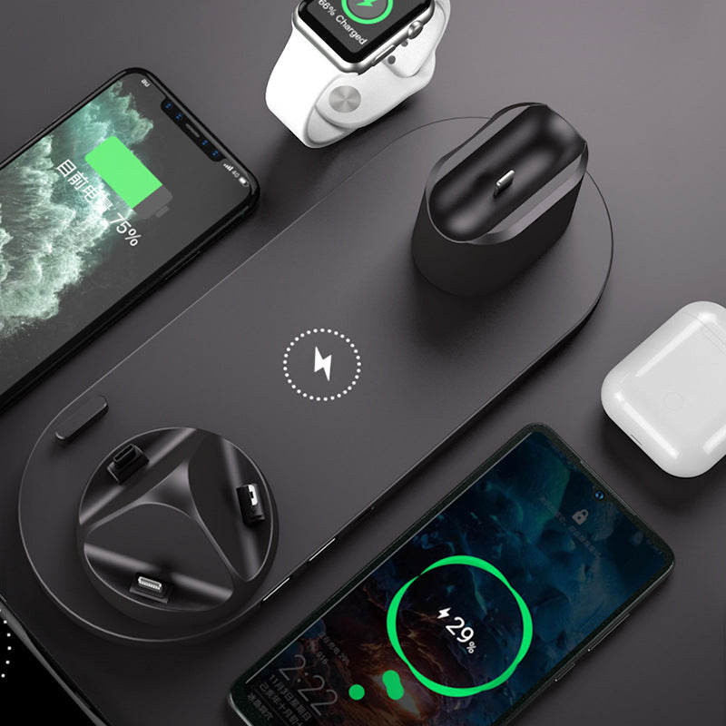 Wireless 6 In 1 Charging Dock Station for Iphone