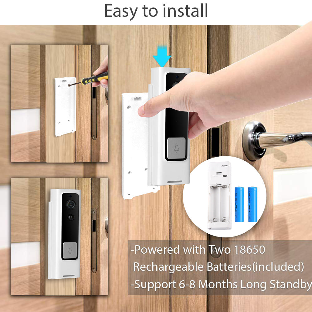 Intelligent 1080P Network Wireless Intercom Camera