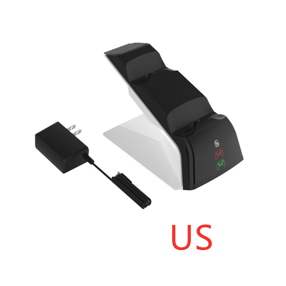 PS5 gamepad dual charging station