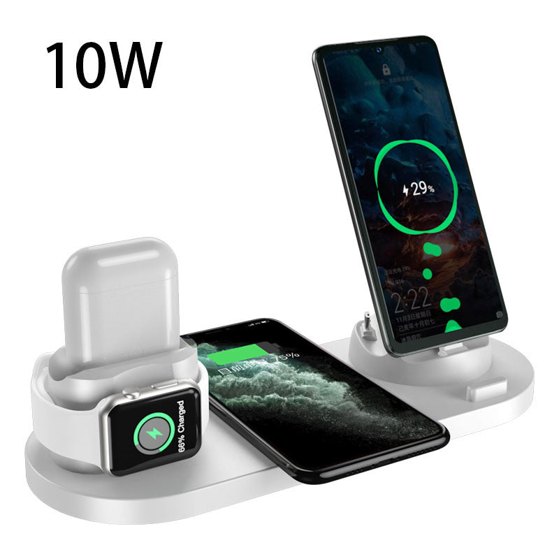 Wireless 6 In 1 Charging Dock Station for Iphone
