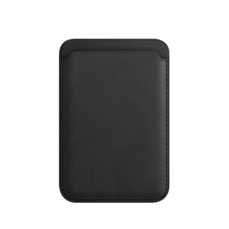 Magsafe Luxury Leather Card Holder Wallet Case