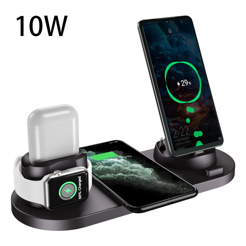 Wireless 6 In 1 Charging Dock Station for Iphone