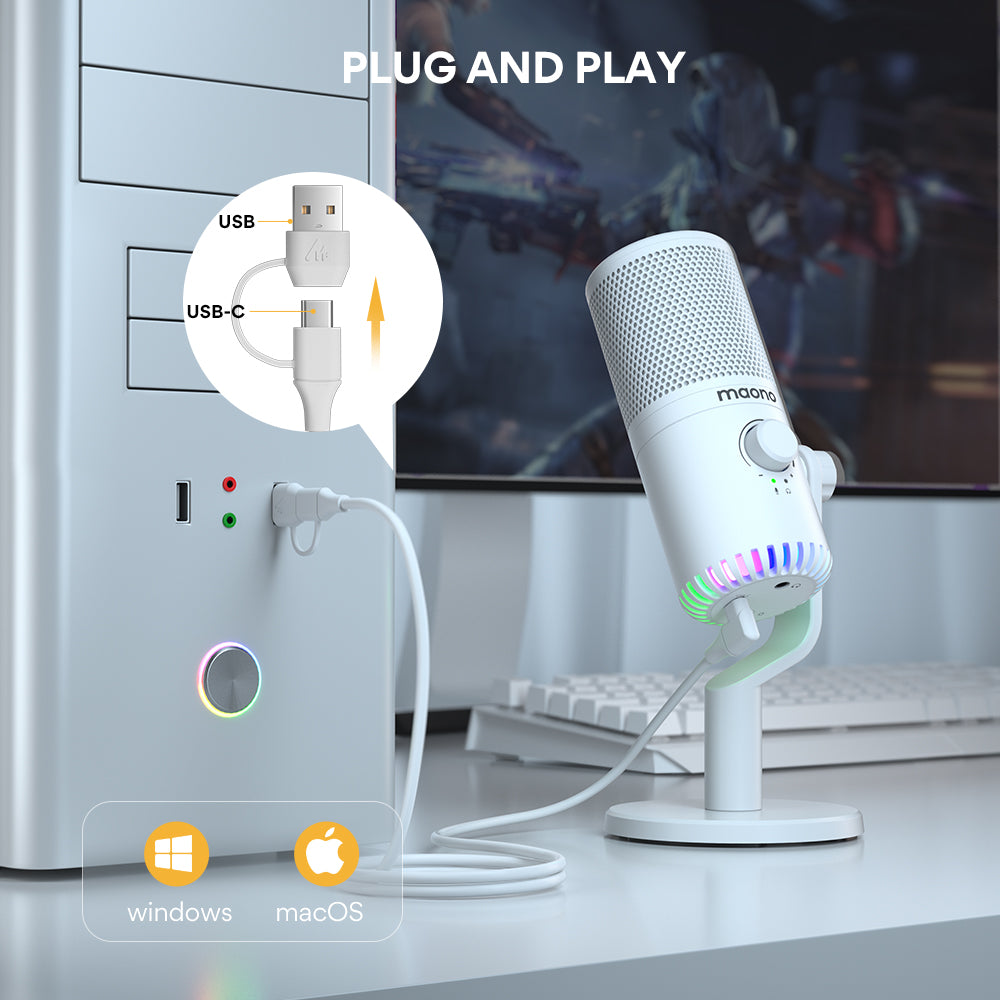 Free Standing PC Gaming Microphone