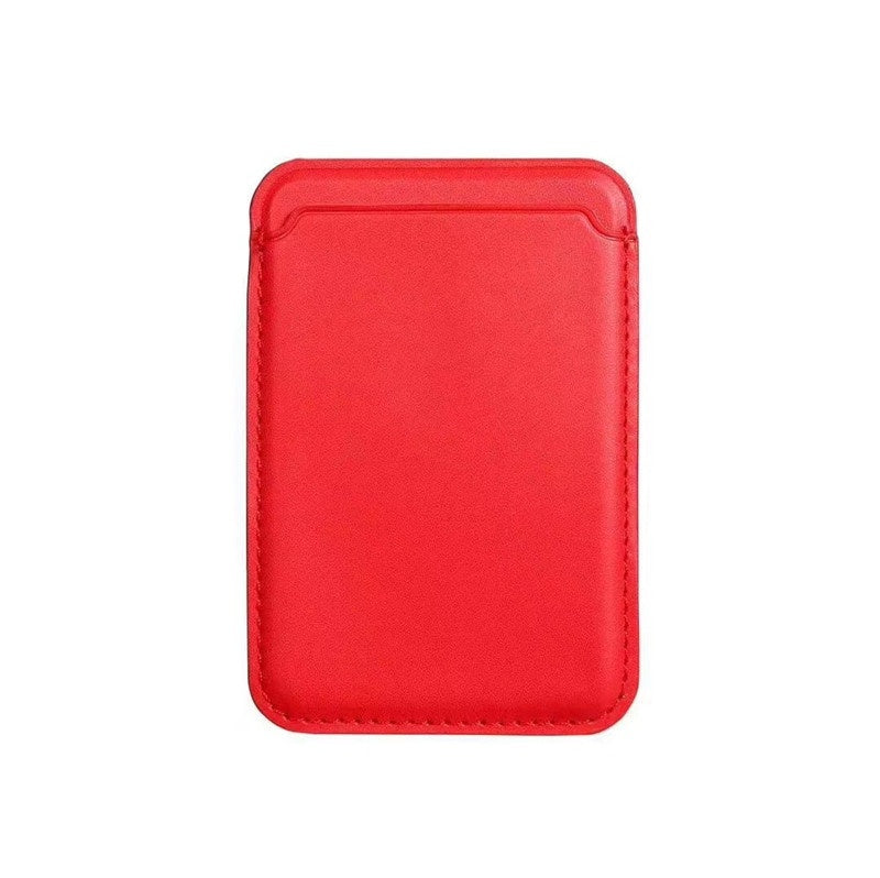 Magsafe Luxury Leather Card Holder Wallet Case