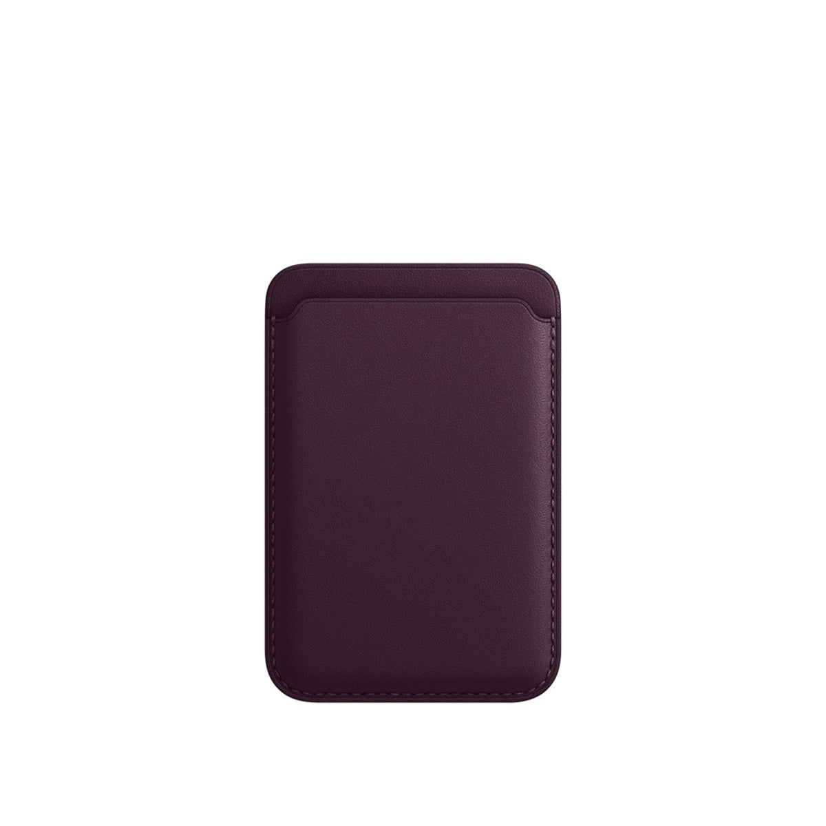 Magsafe Luxury Leather Card Holder Wallet Case